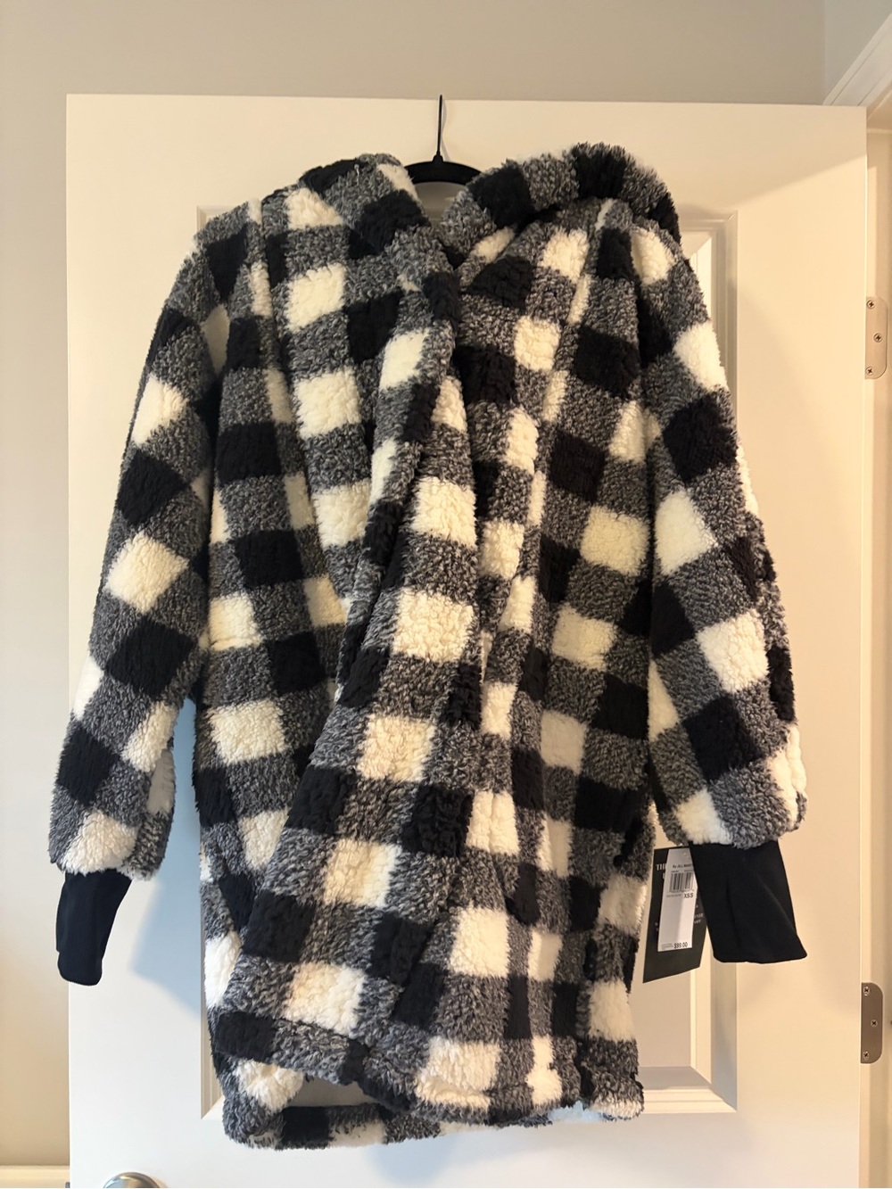 Jill Martin “The Best Lounger in the World” Button Front Sherpa Lounger - XS/S